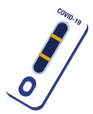 Covid-19 tester icon