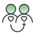 Organ donation icon