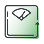 Weigh scales icon