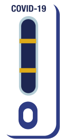 COVID-19 tester icon